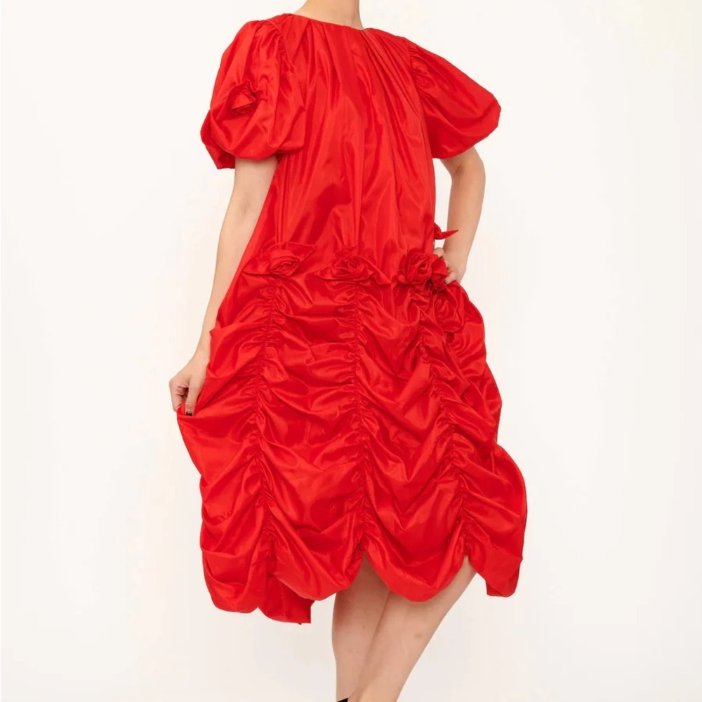 Batsheva Rosie Dress NWT silk taffeta sz10
